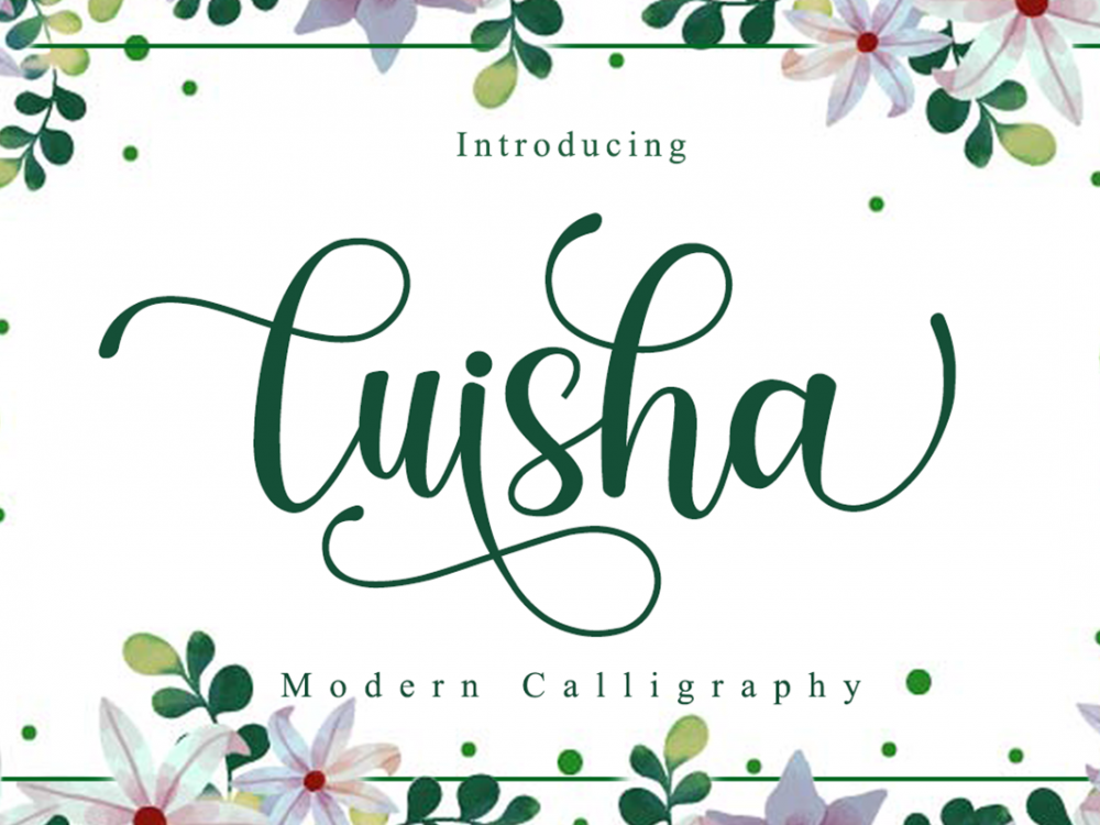 Luisha Free Font