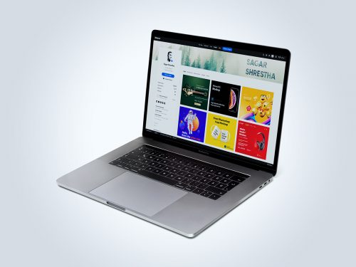 MacBook Pro Mockup PSD