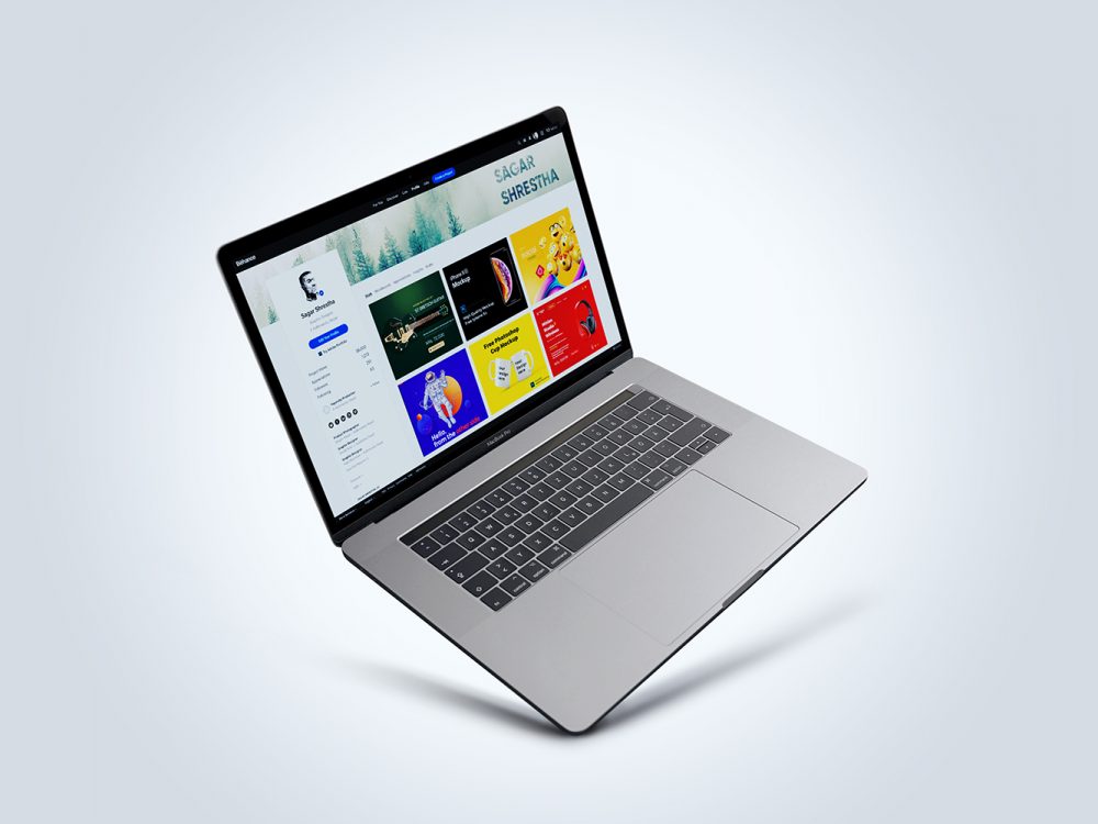 MacBook Pro Mockup PSD