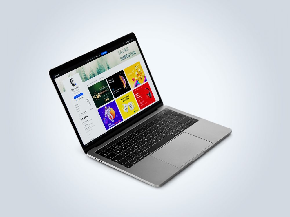 MacBook Pro Mockup PSD