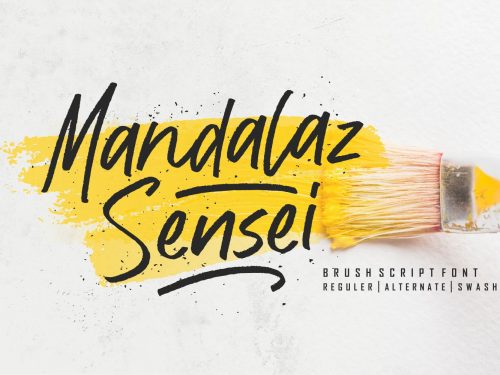 Mandalaz Sensei Free Font