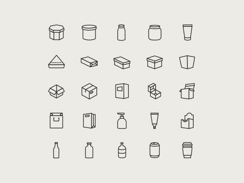 Packaging Vector Icons