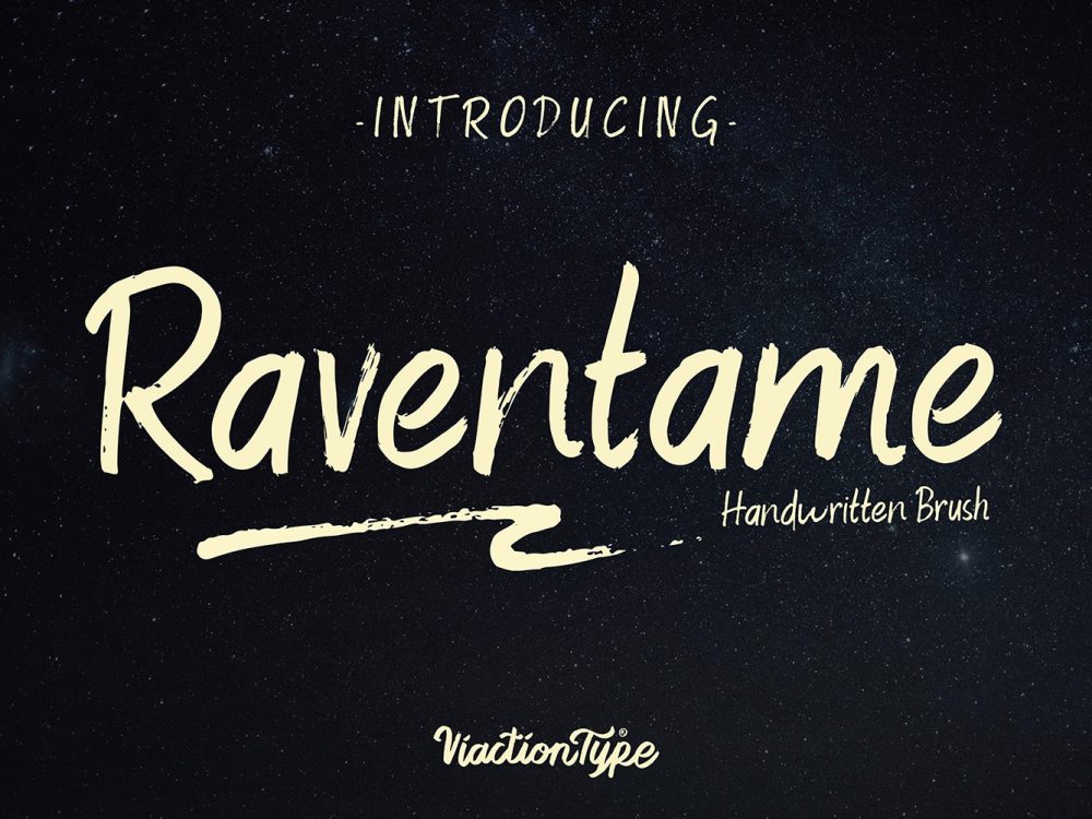 Raventame Free Font