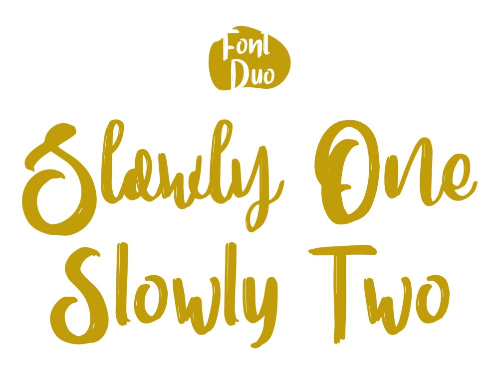 Slowly Free Font