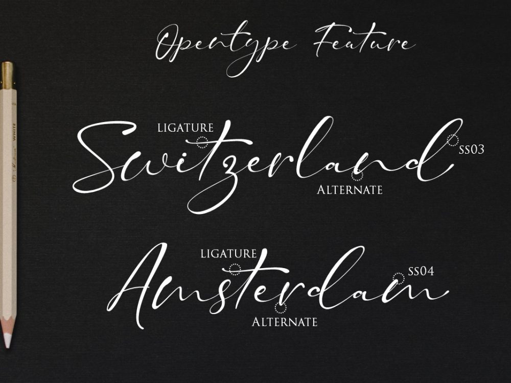 Taman Signature Free Font