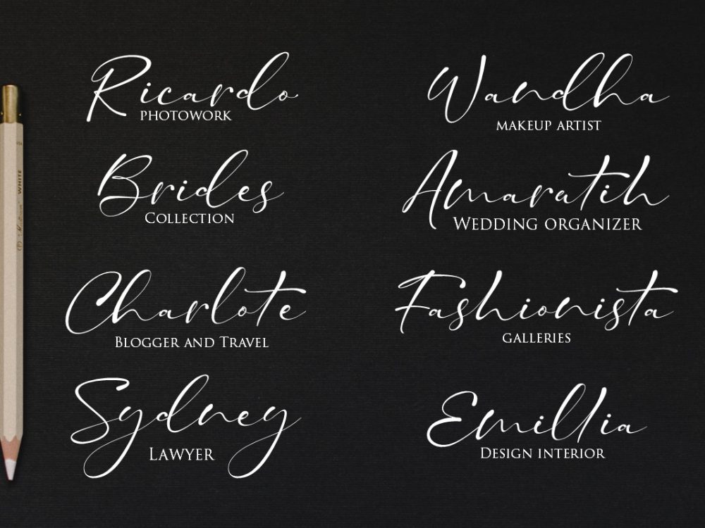 Taman Signature Free Font