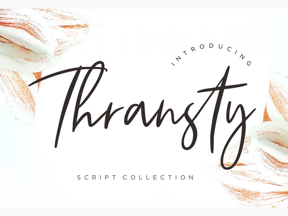 Thransty Free Font