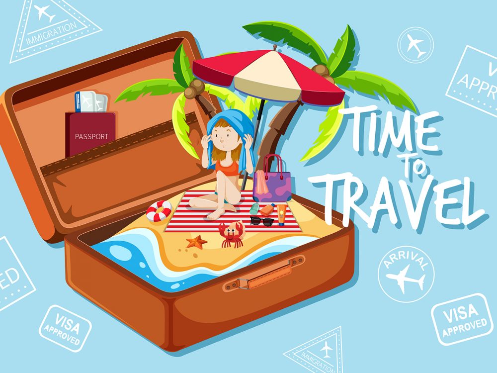 Time to Travel Free Illustration