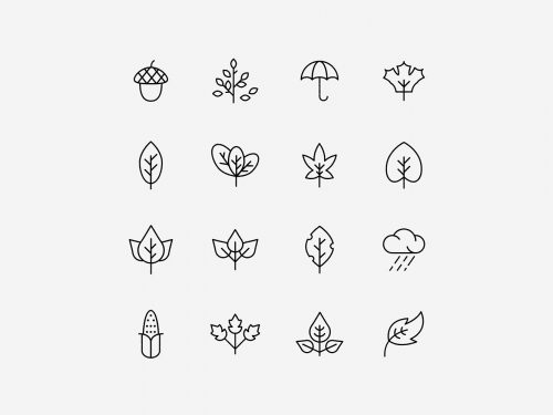 Vector Autumn Icons