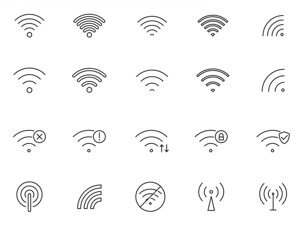 WIFI Vector Icons