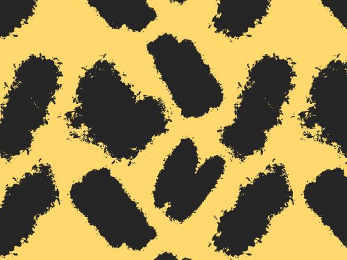 Watercolor Animal Print Free Pattern