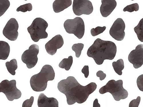 Watercolor Animal Print Free Pattern