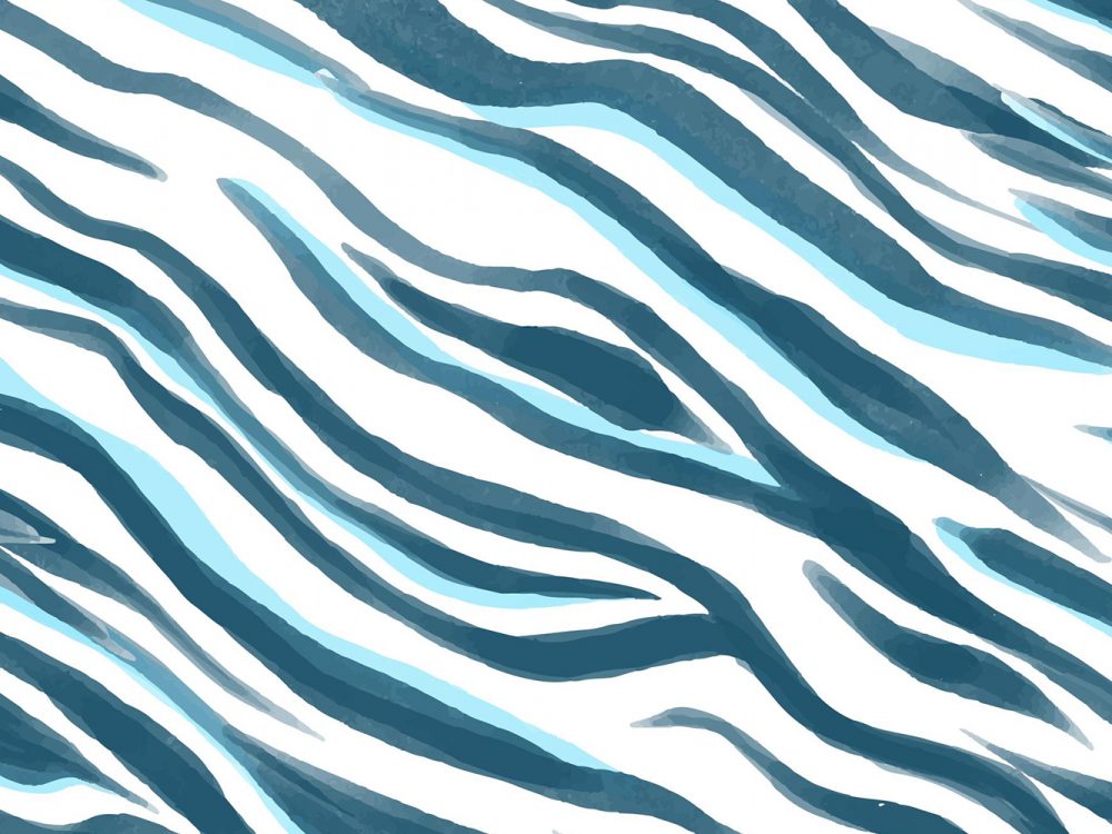 Watercolor Animal Print Free Pattern