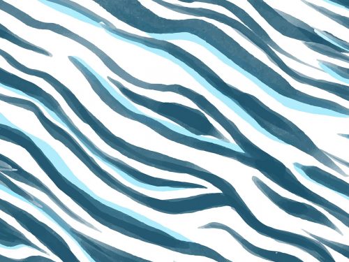 Watercolor Animal Print Free Pattern