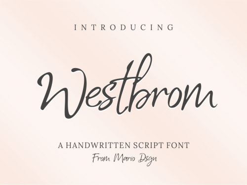 Westbrom Free Font