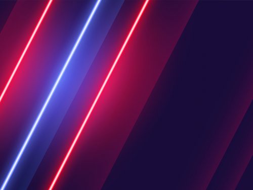 Abstract Neon Lights Background