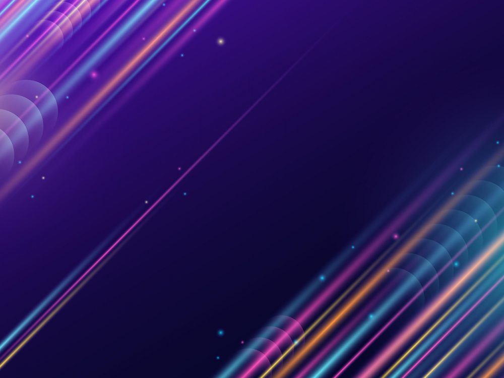 Abstract Neon Lights Background