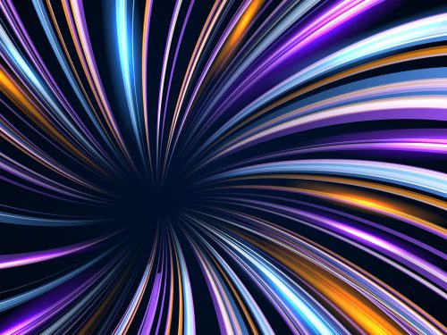 Abstract Neon Lights Background