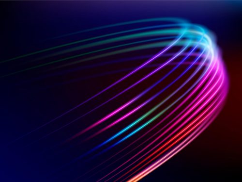 Abstract Neon Lights Background