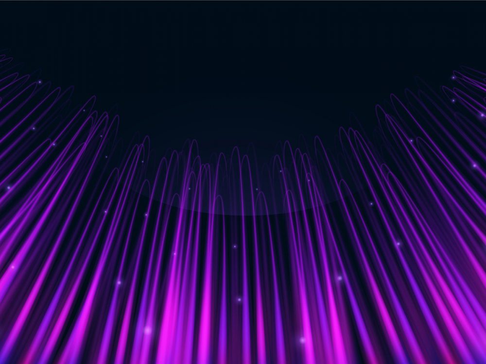 Abstract Neon Lights Background