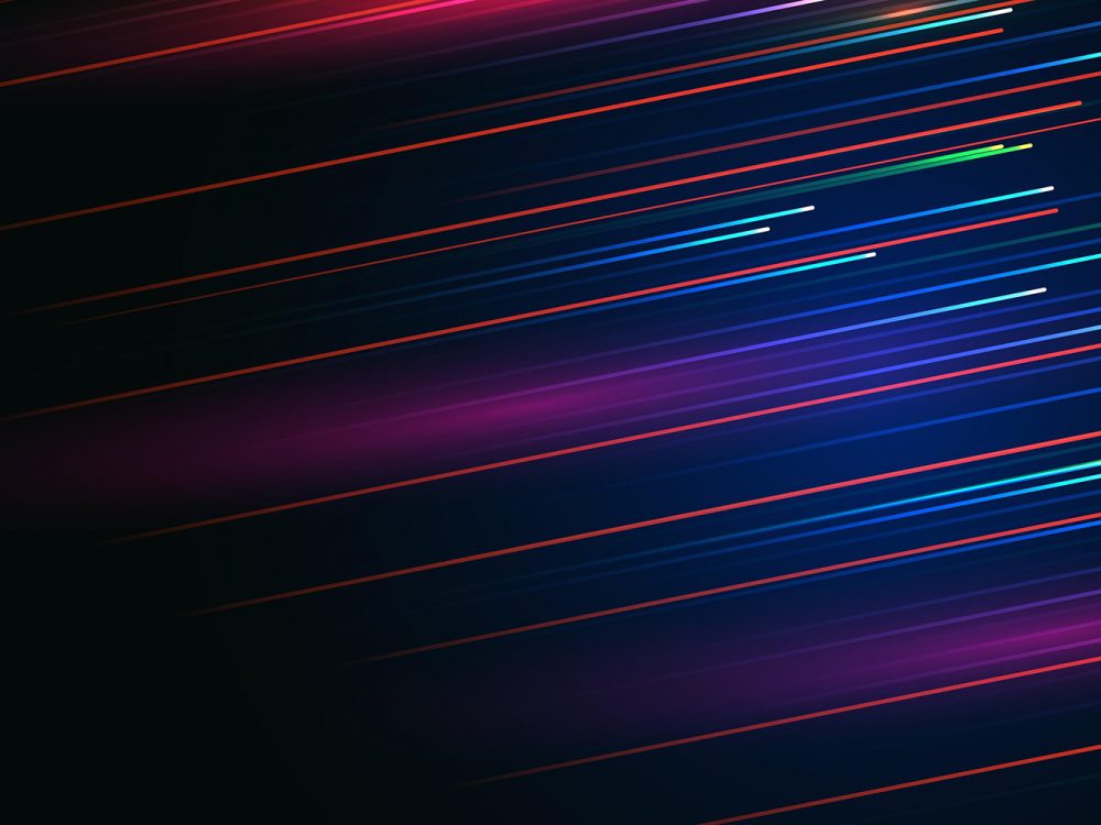 Abstract Neon Lights Background