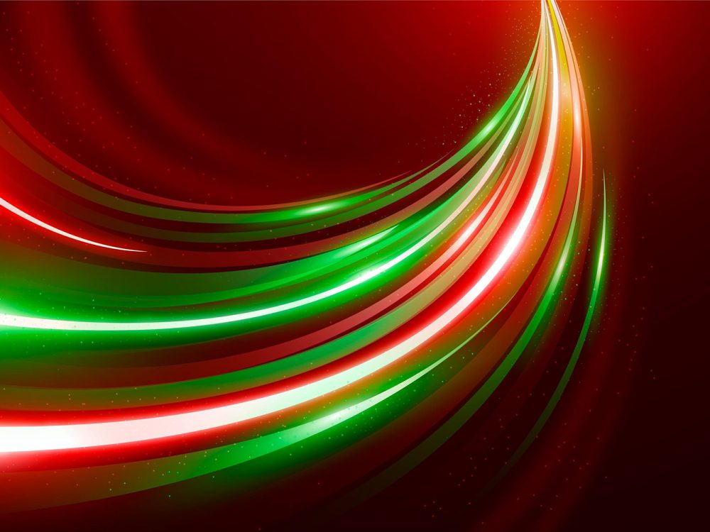 Abstract Neon Lights Background