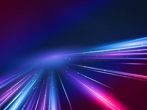 Abstract Neon Lights Background