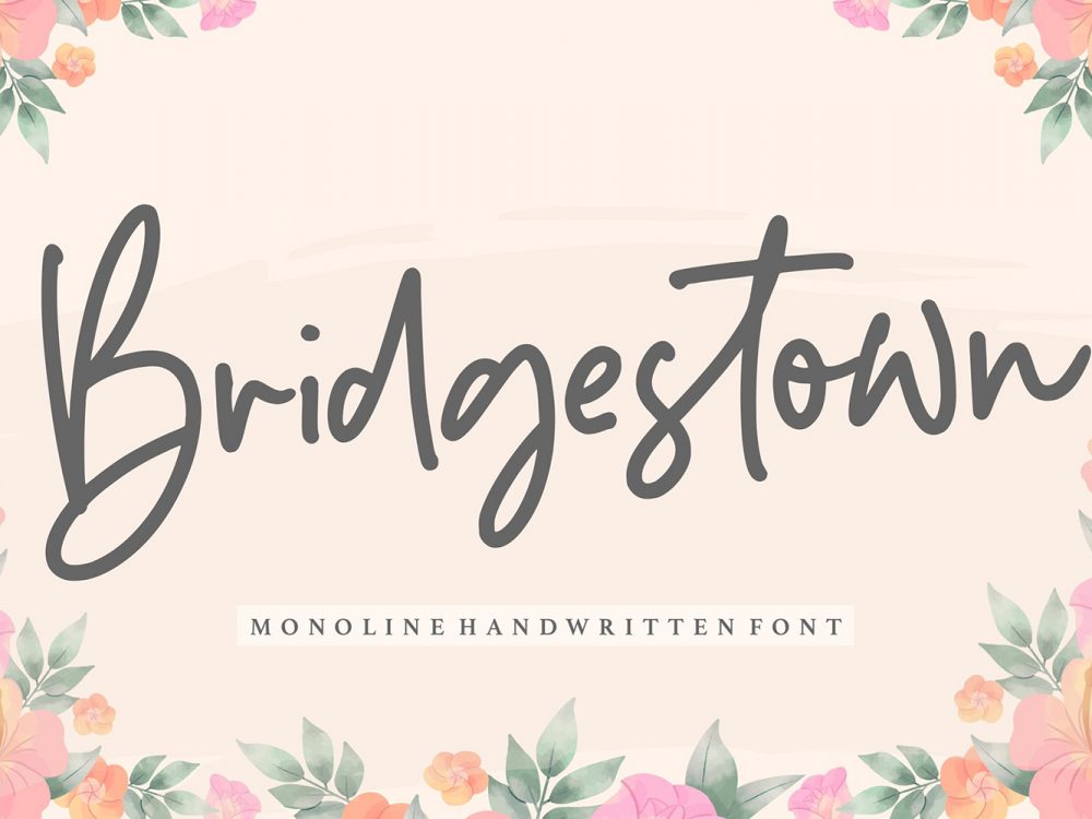 Bridgestown Free Font