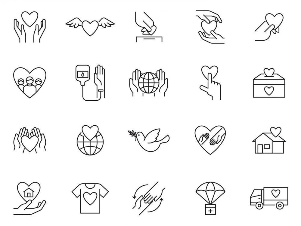 Charity Vector Icons