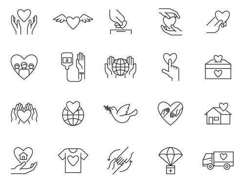 Charity Vector Icons