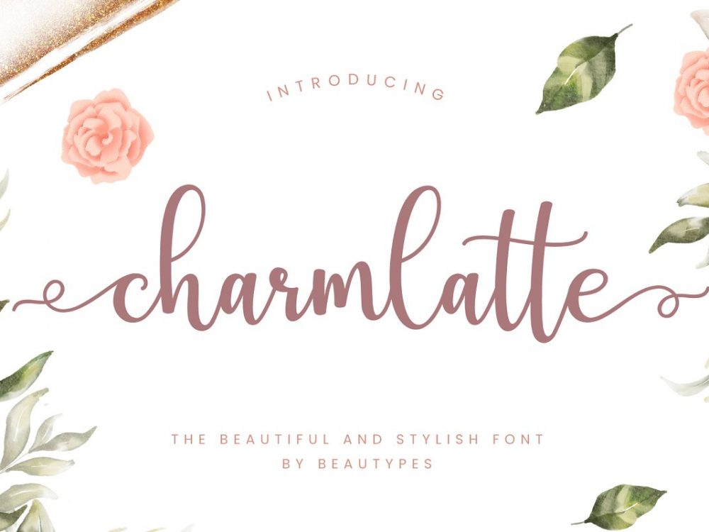 Charmlatte Free Font