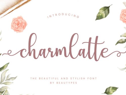 Charmlatte Free Font
