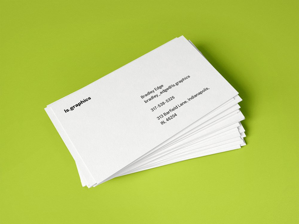 Free Business Cards Mockup