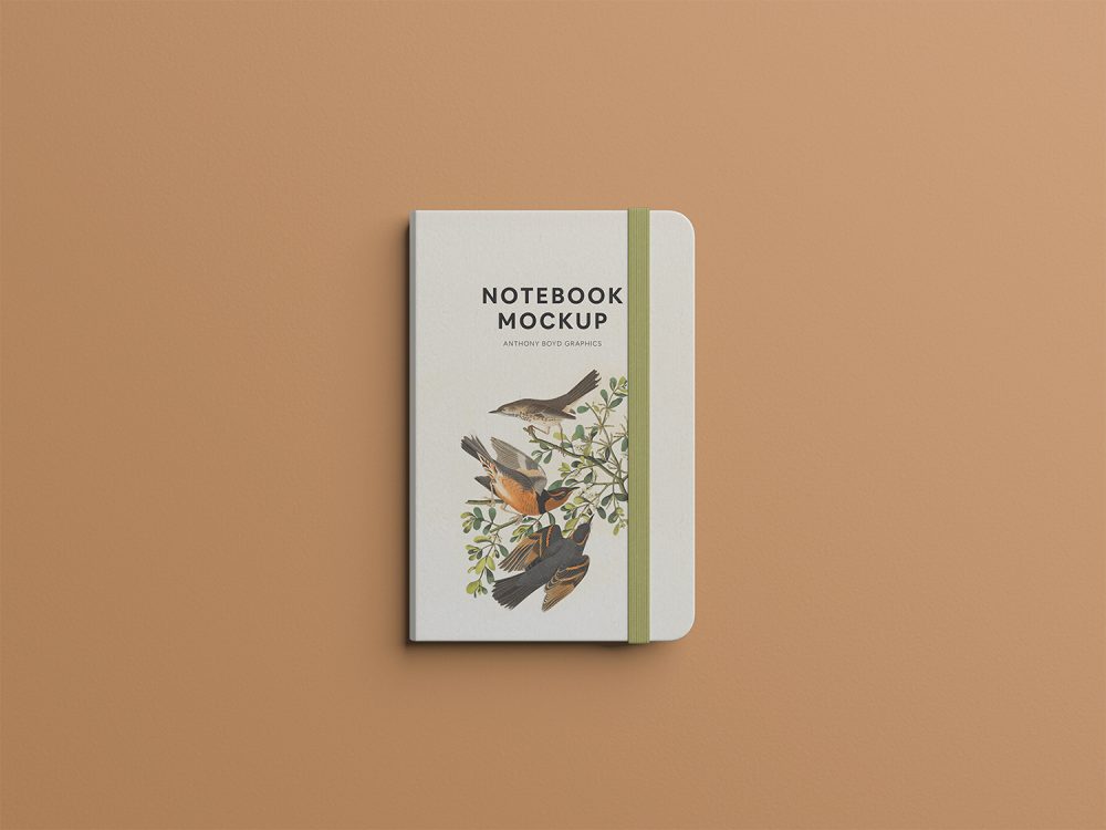 Free Notebook Mockup PSD