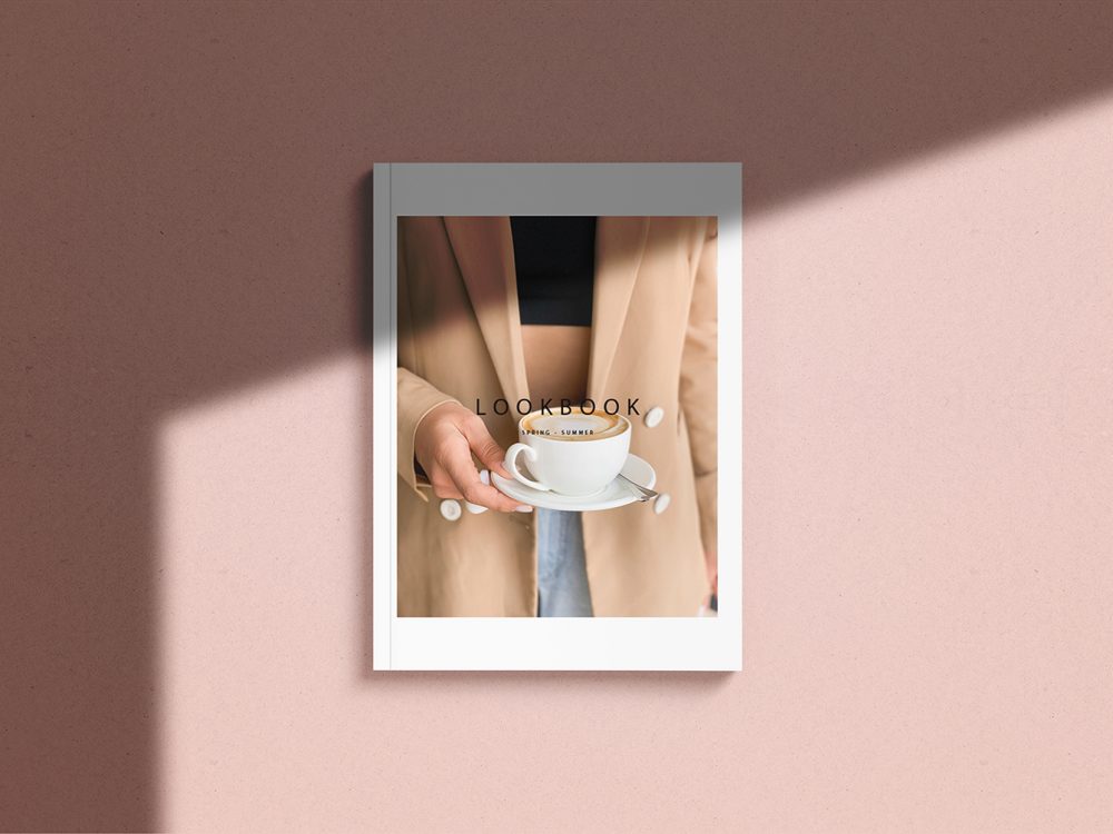 Free US Letter Magazine Mockup