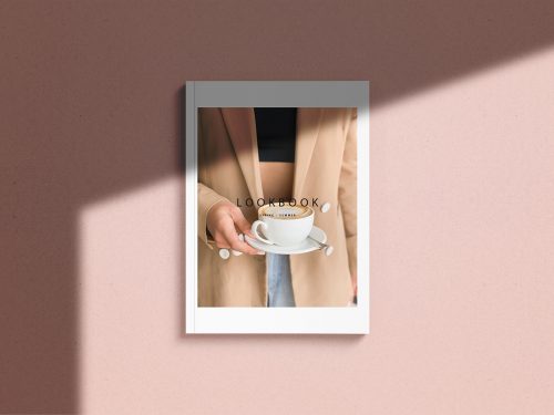 Free US Letter Magazine Mockup