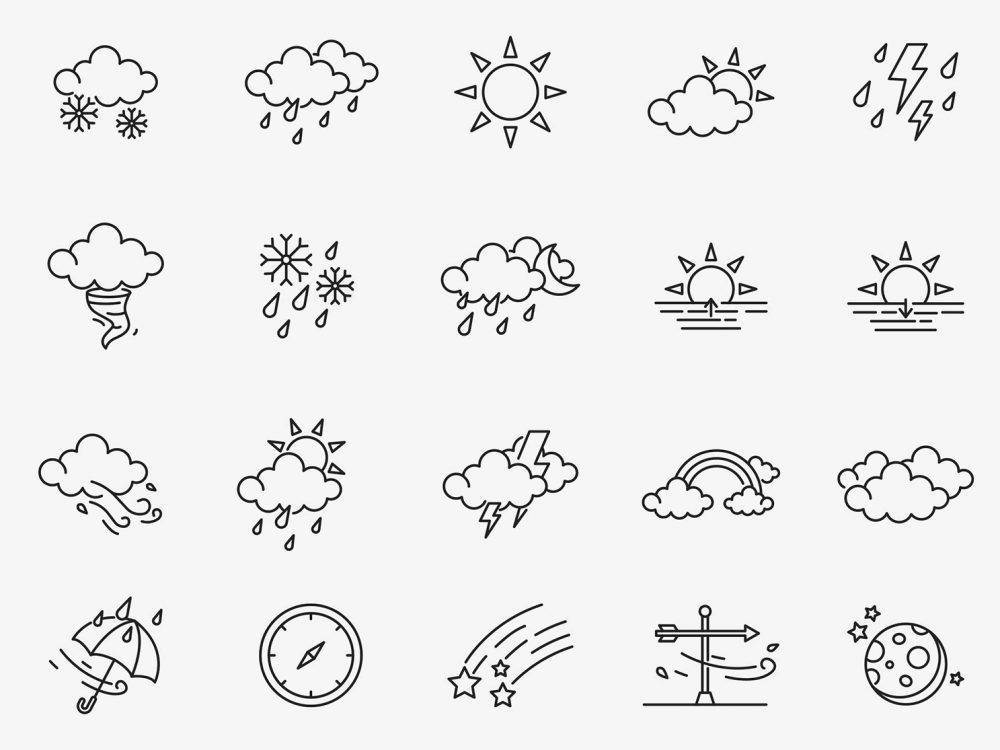 Free Weather Vector Icons