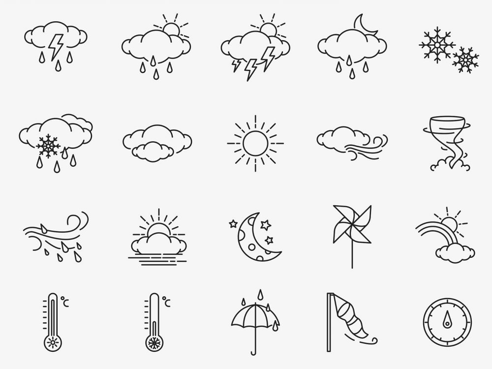 Free Weather Vector Icons