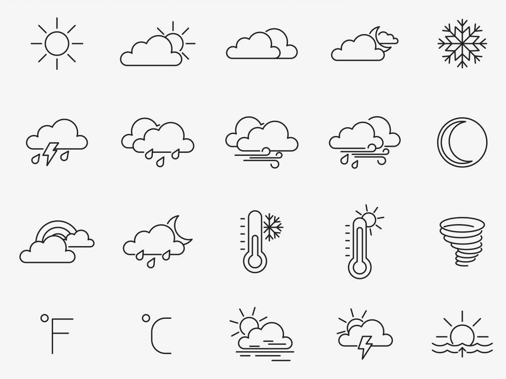 Free Weather Vector Icons