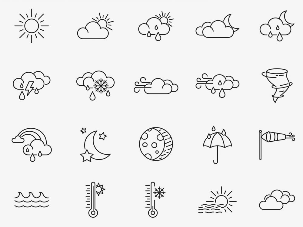 Free Weather Vector Icons