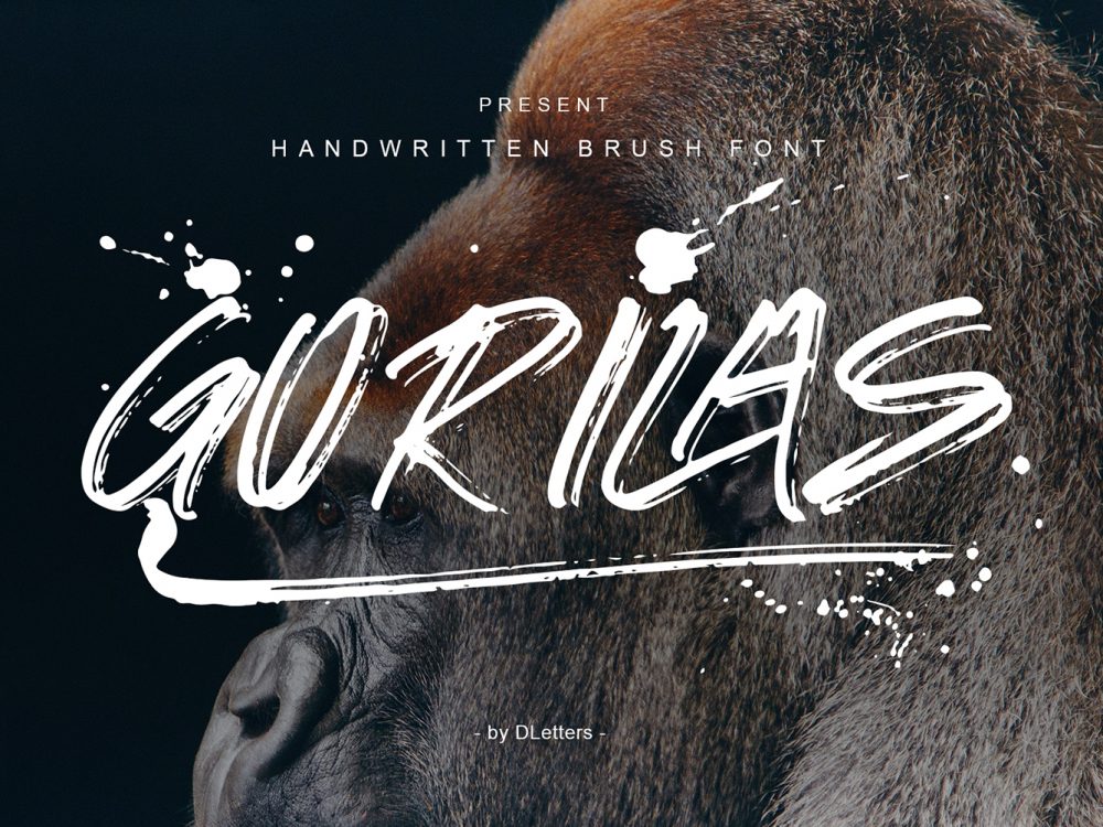 Gorilas Free Font