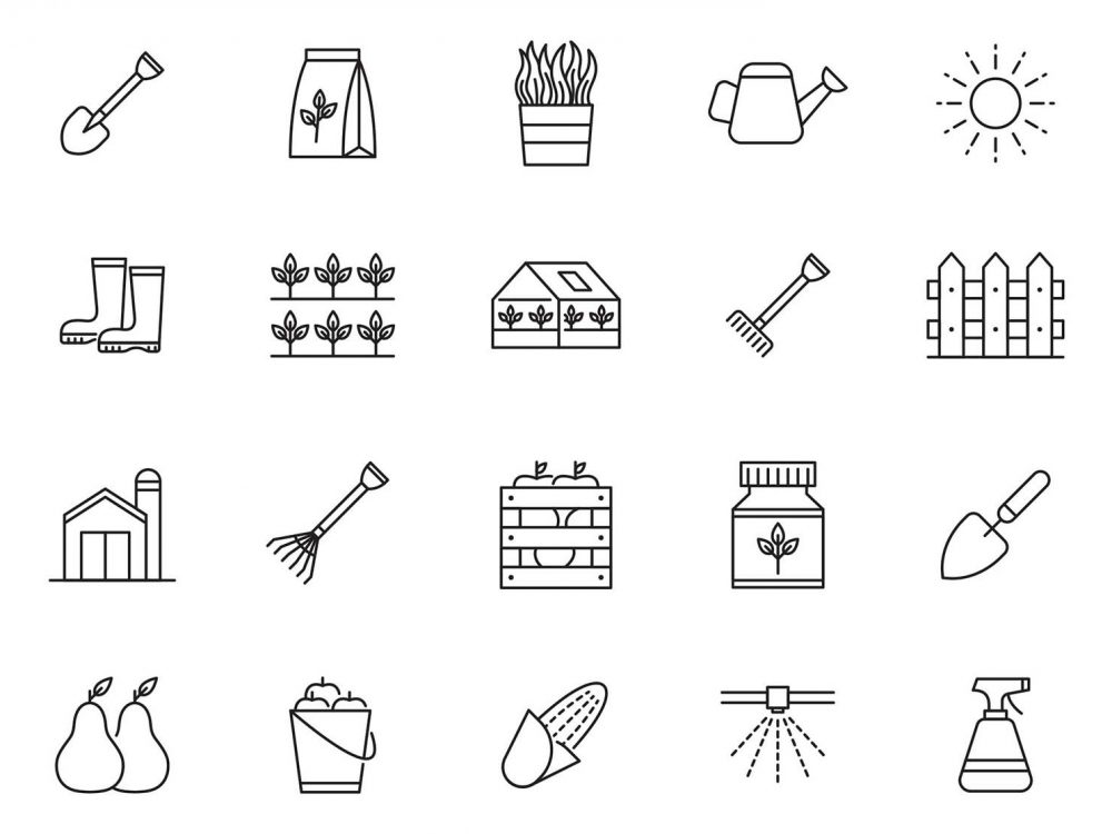 Horticulture Vector Icons