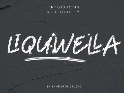 Liquwella Free Font