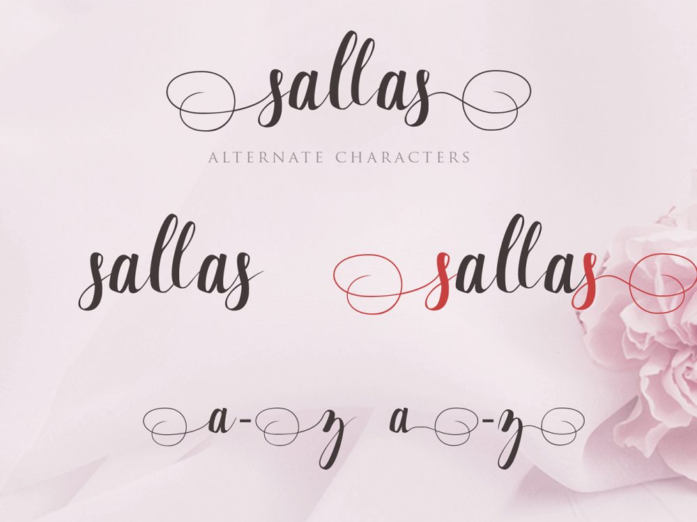 Sallas Free Font