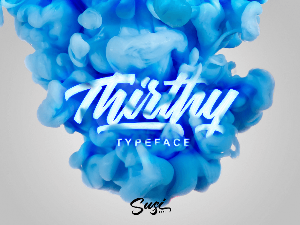 Thirthy Free Font
