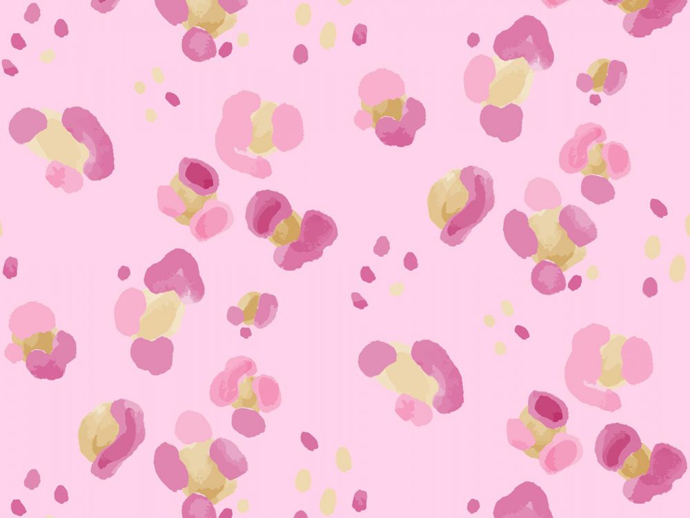 Watercolor Animal Print Free Pattern