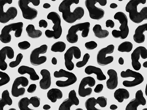 Watercolor Animal Print Free Pattern