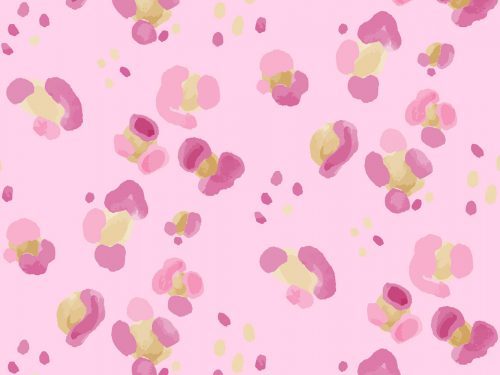 Watercolor Animal Print Free Pattern