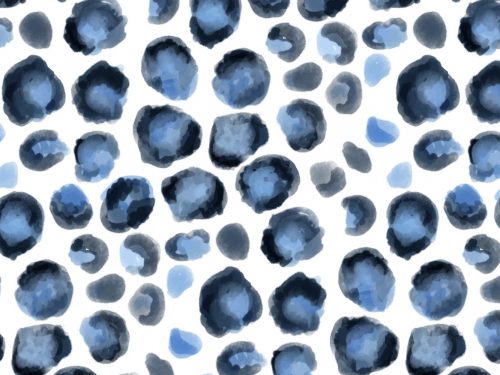 Watercolor Animal Print Free Pattern