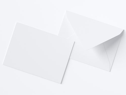 A7 Envelope Free Mockup